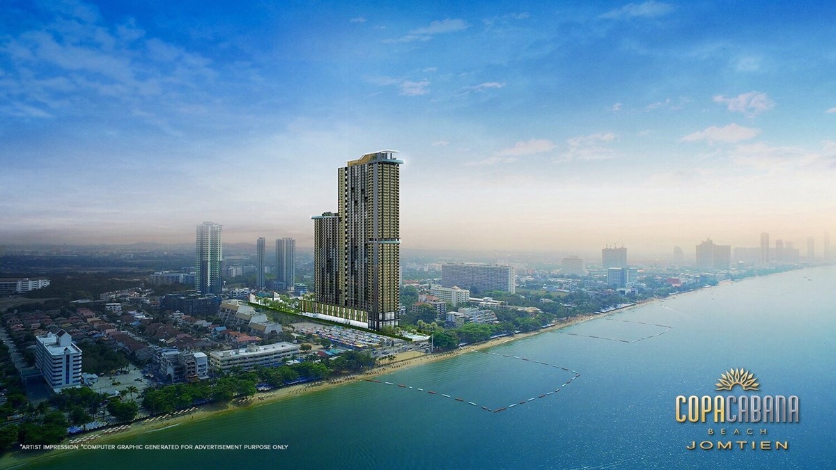 Copacabana beach Jomtien 1 bed for sale - Condominium - Jomtien - Jomtien