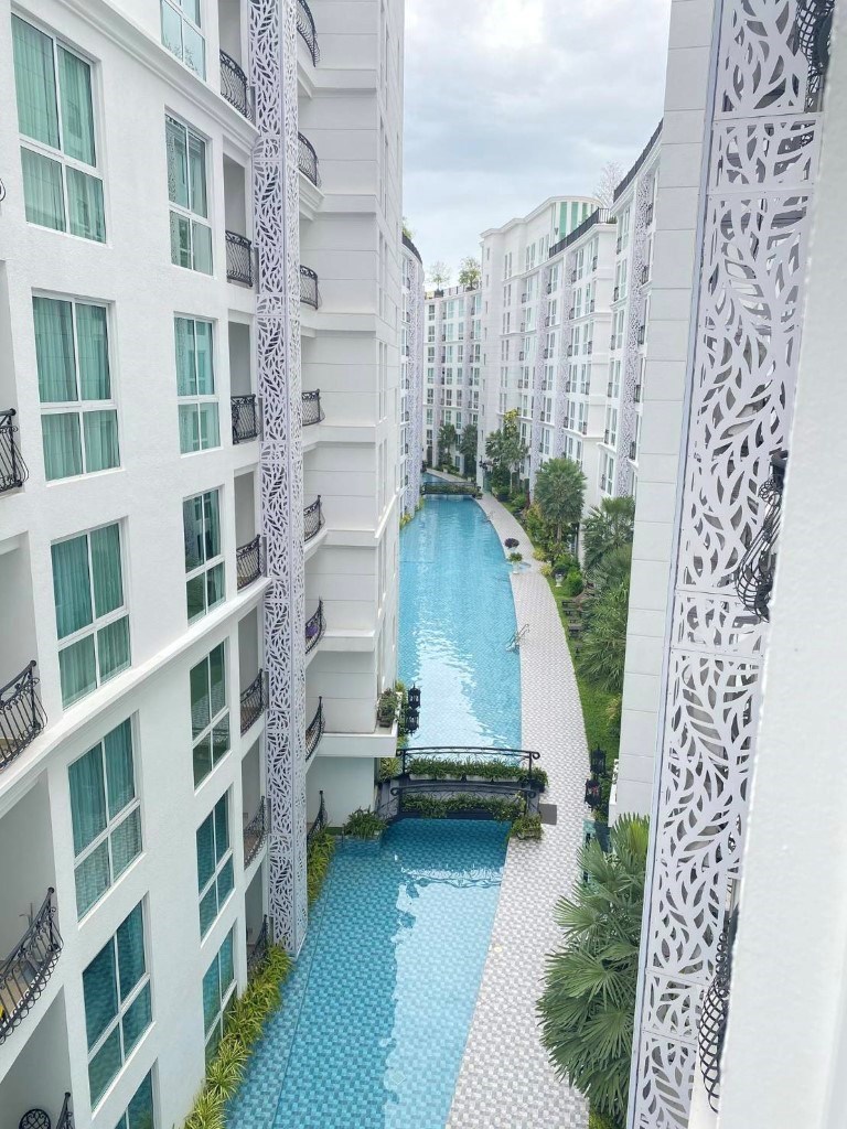 Olympus City Garden Condo pool view for rent - Condominium - Pattaya South - 