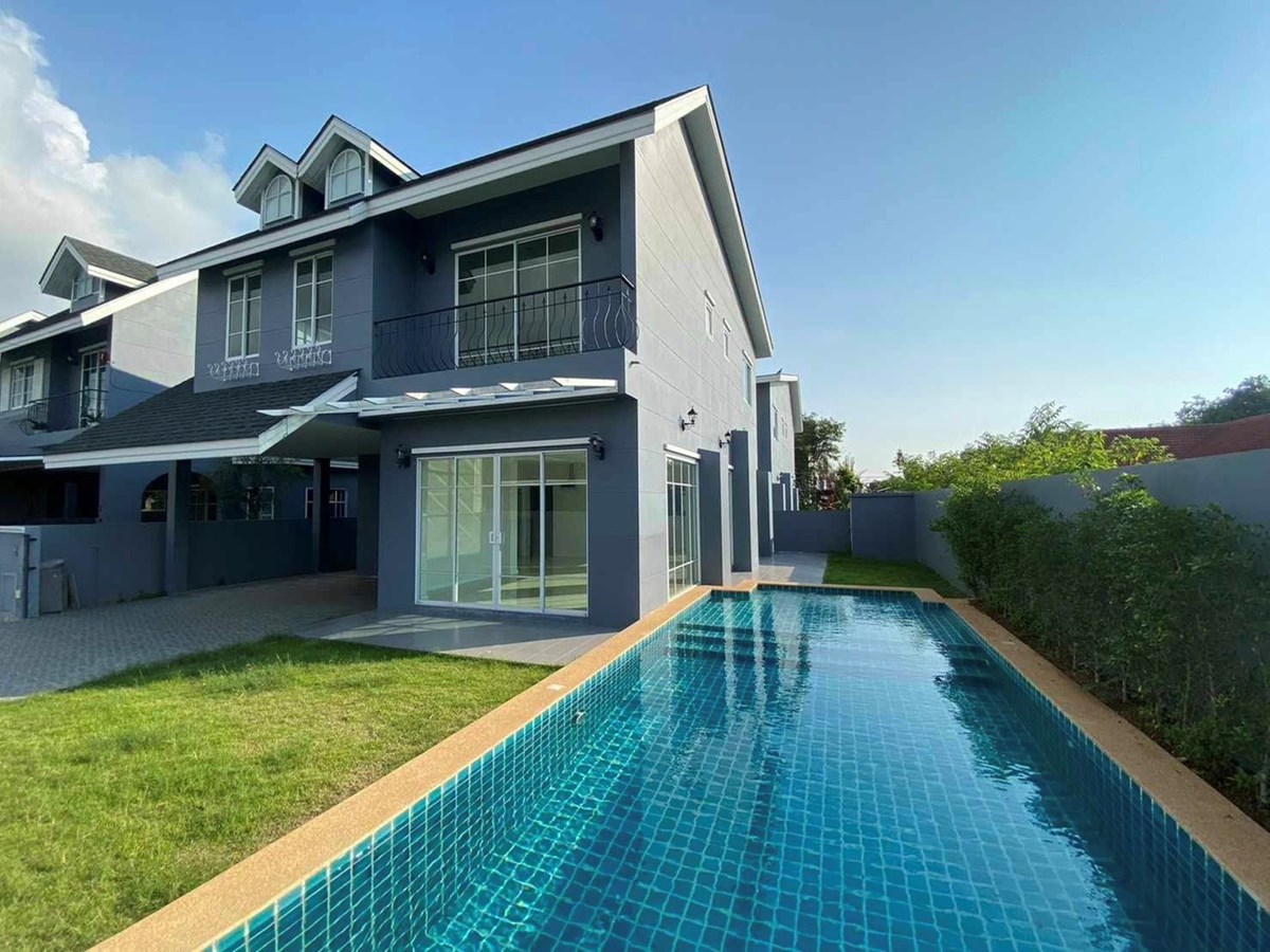 Nice House for Sale with Private Pool @Winston Village - House - Pattaya East - Winston Village