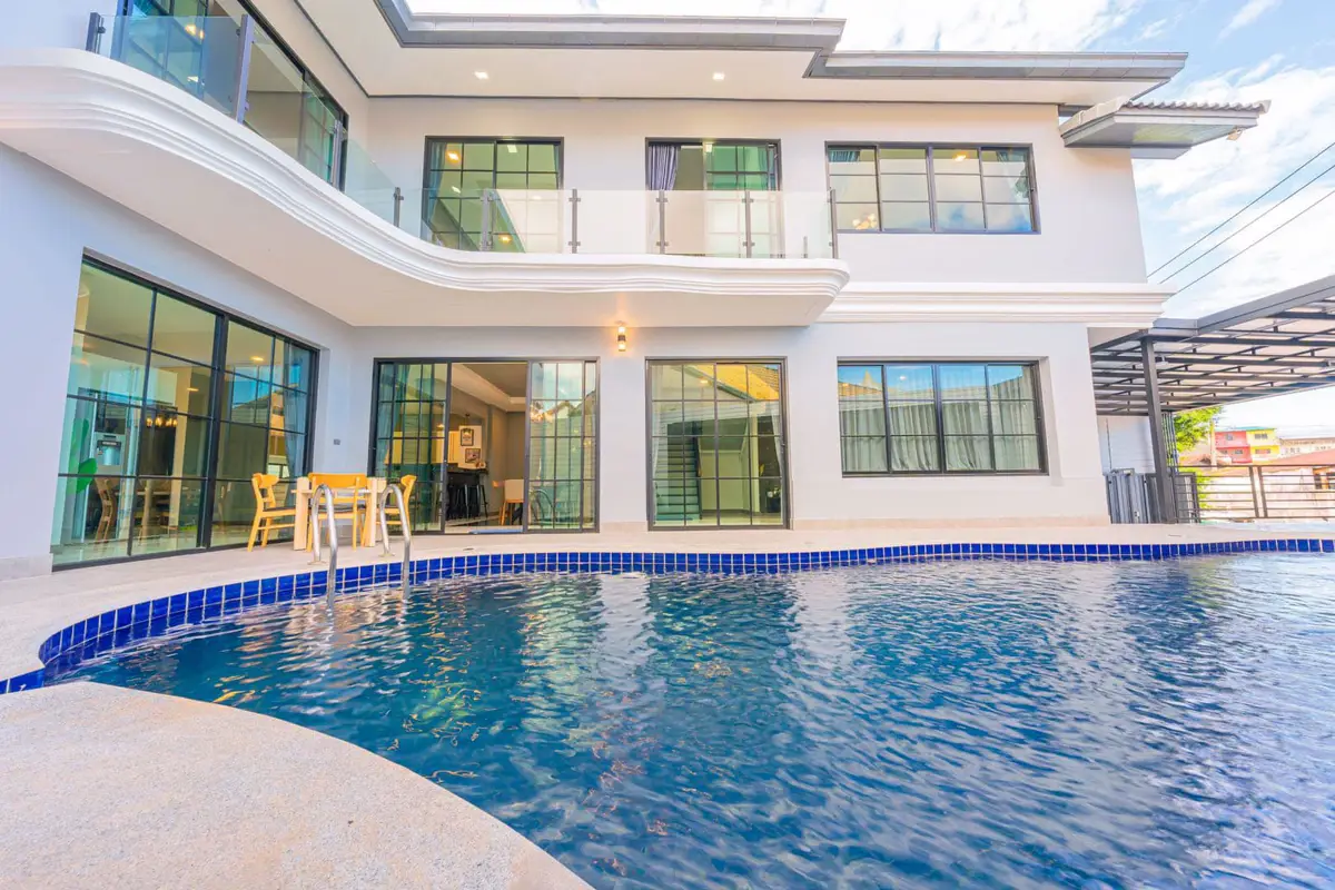 5 Bedroom pool villa for rent at Suk Sabai Villa - House - Pattaya South - Suk Sabai Villa