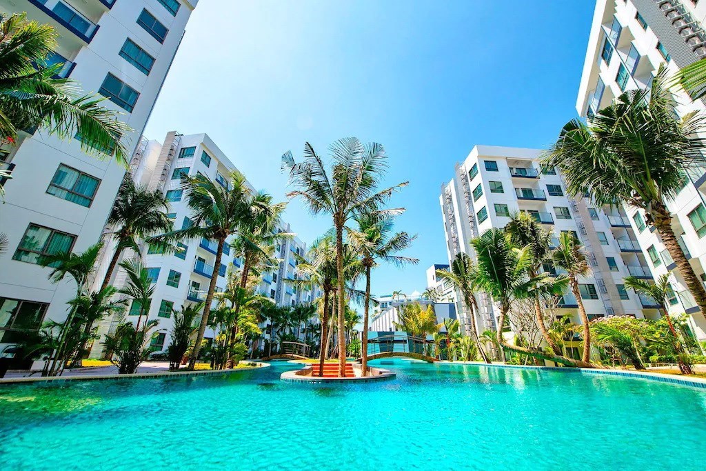 Nice 1 bedroom for sale with garden view - Condominium - Pratumnak Hill - 